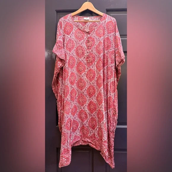 Anokhi Caftan/Beach Cover Up - Picture 1 of 4
